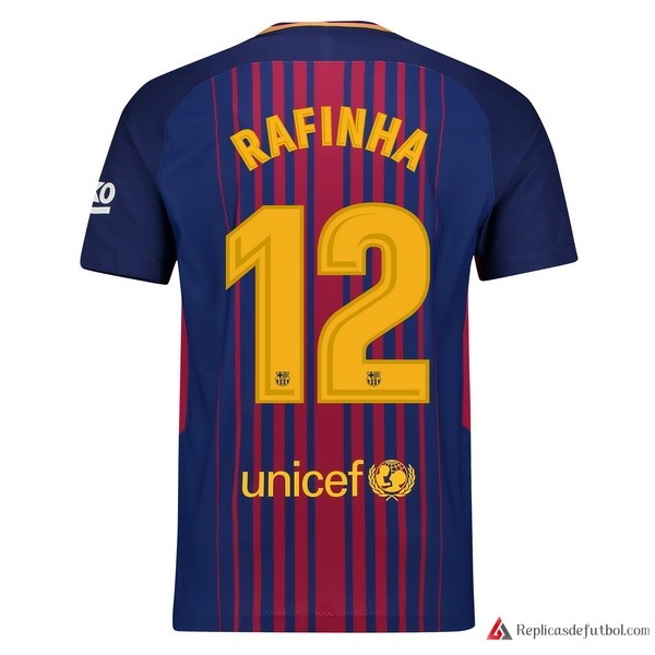 Camiseta Barcelona Primera equipación Rafinha 2017-2018